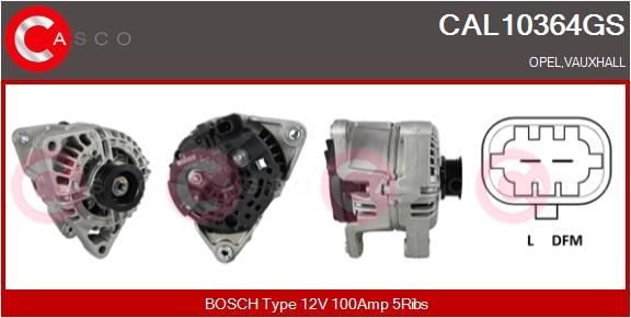 CAL10364GS CASCO Генератор