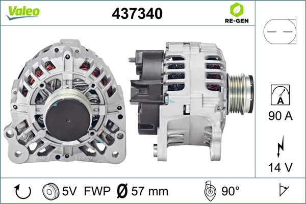 437340 VALEO Генератор