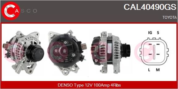 CAL40490GS CASCO Генератор