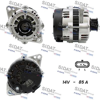 A12VA0812A2 SIDAT Генератор