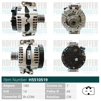 H5510519 HOFFER Генератор