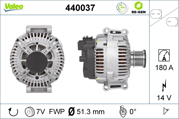 440037 VALEO Генератор