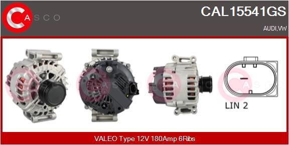 CAL15541GS CASCO Генератор