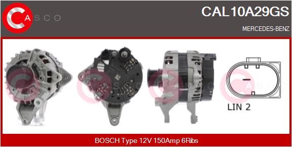 CAL10A29GS CASCO Генератор