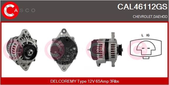 CAL46112GS CASCO Генератор