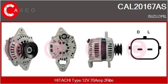 CAL20167AS CASCO Генератор