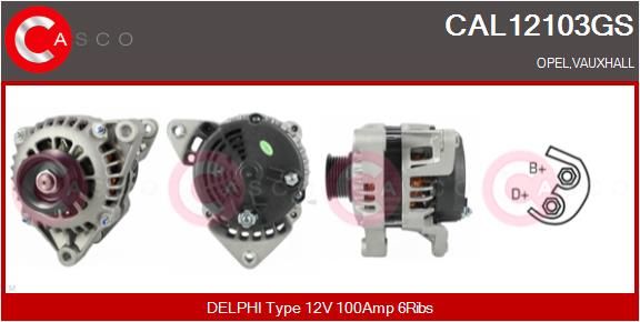 CAL12103GS CASCO Генератор