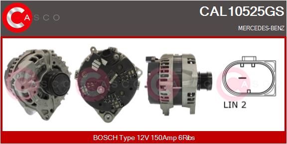 CAL10525GS CASCO Генератор