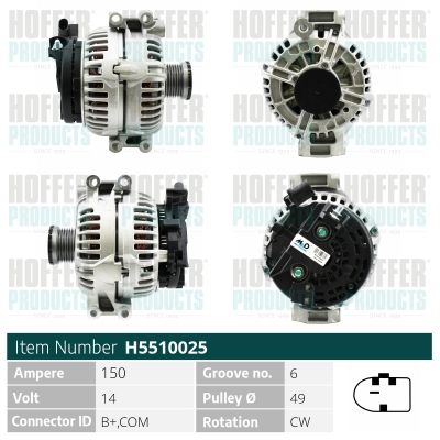 H5510025 HOFFER Генератор