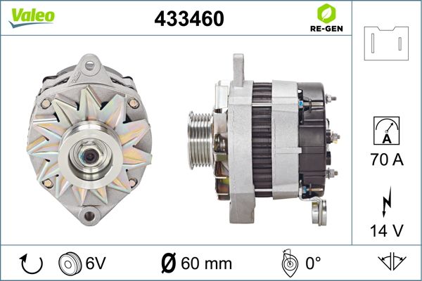 433460 VALEO Генератор