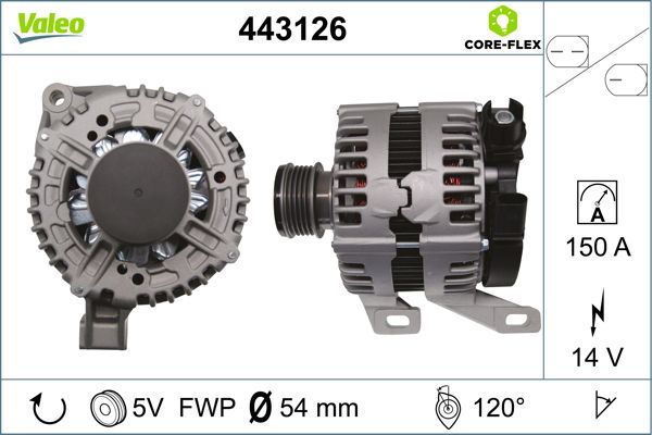 443126 VALEO Генератор