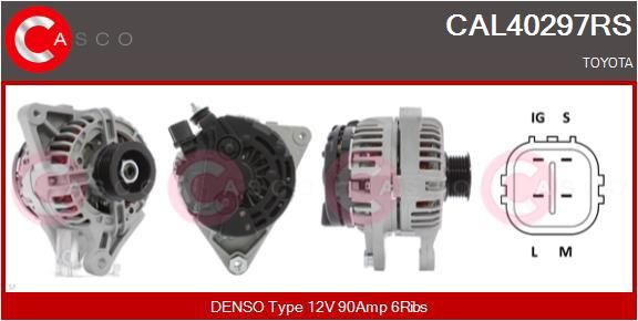 CAL40297RS CASCO Генератор