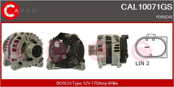 CAL10071GS CASCO Генератор