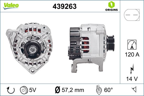 439263 VALEO Генератор