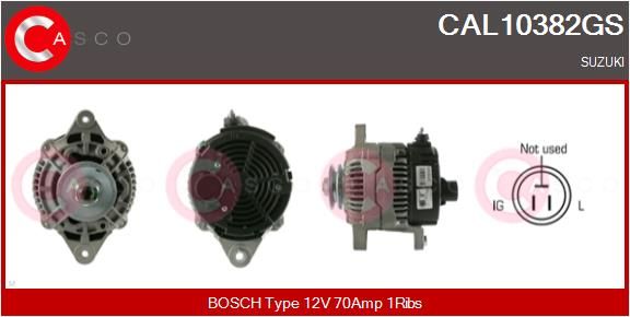 CAL10382GS CASCO Генератор