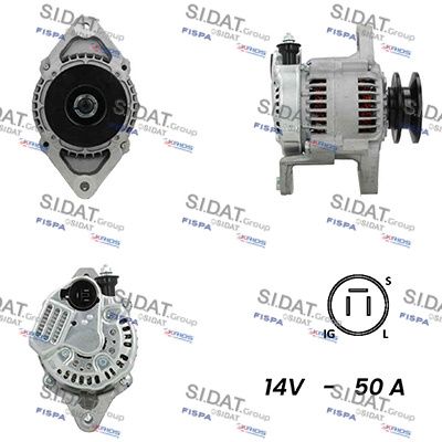A12DE0492A2 FISPA Генератор