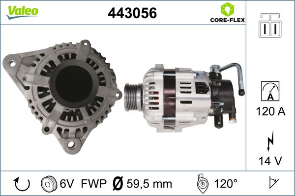 443056 VALEO Генератор