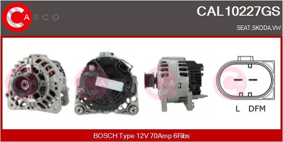CAL10227GS CASCO Генератор