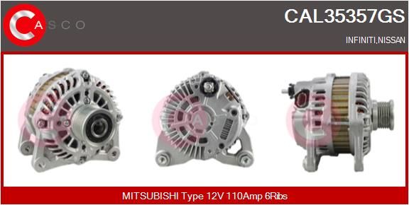 CAL35357GS CASCO Генератор