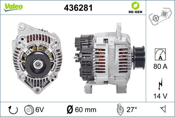 436281 VALEO Генератор