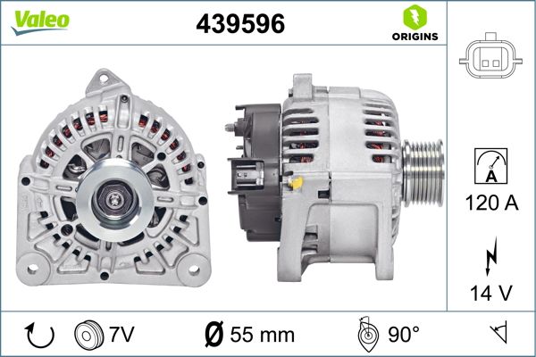 439596 VALEO Генератор