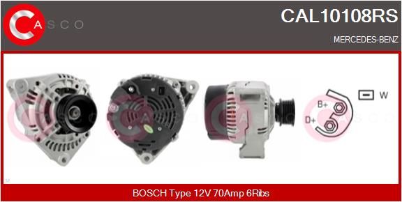 CAL10108RS CASCO Генератор