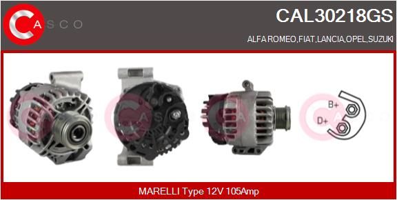 CAL30218GS CASCO Генератор