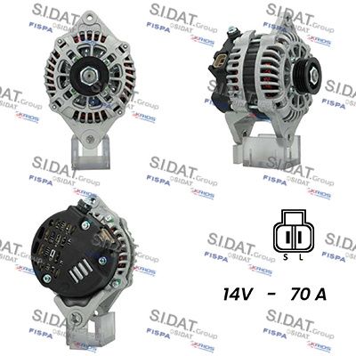 A12VA0525A2 SIDAT Генератор