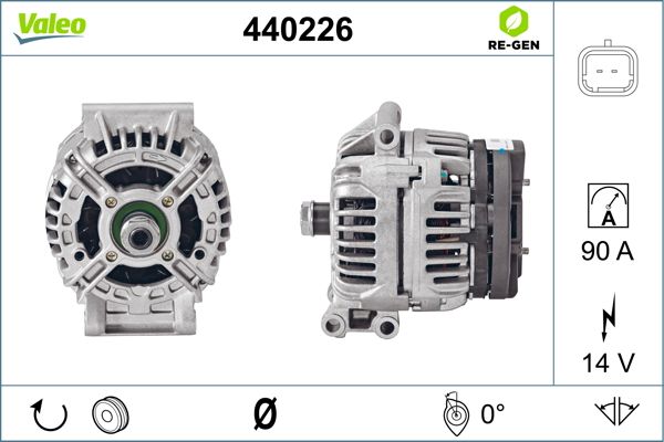 440226 VALEO Генератор