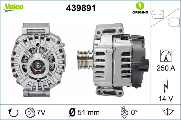 439891 VALEO Генератор
