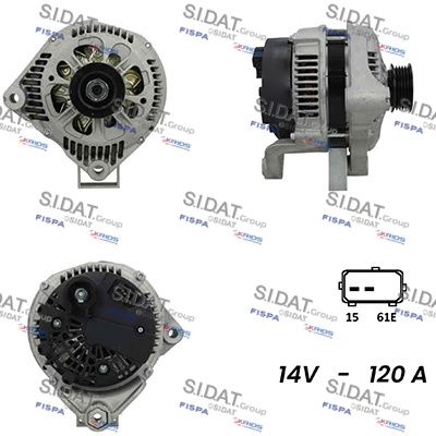 A12VA0333A2 SIDAT Генератор