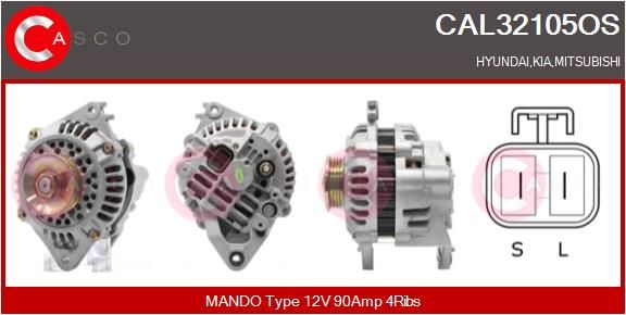 CAL32105OS CASCO Генератор