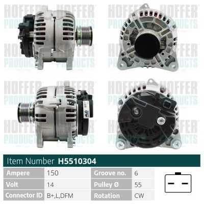 H5510304 HOFFER Генератор