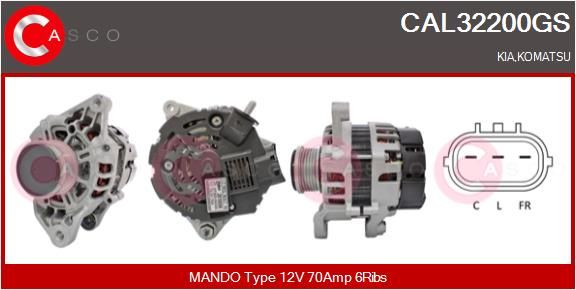 CAL32200GS CASCO Генератор