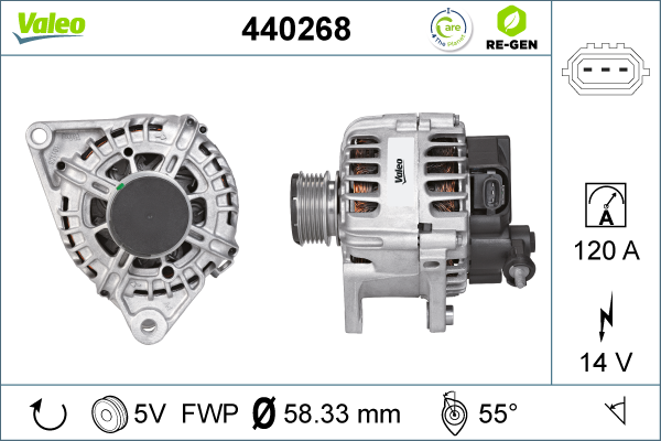 440268 VALEO Генератор