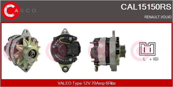 CAL15150RS CASCO Генератор
