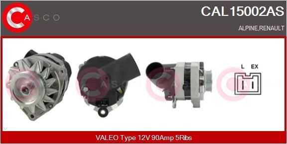 CAL15002AS CASCO Генератор