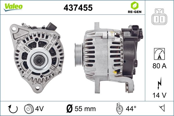 437455 VALEO Генератор