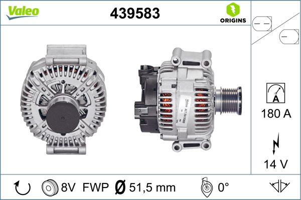 439583 VALEO Генератор
