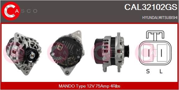 CAL32102GS CASCO Генератор