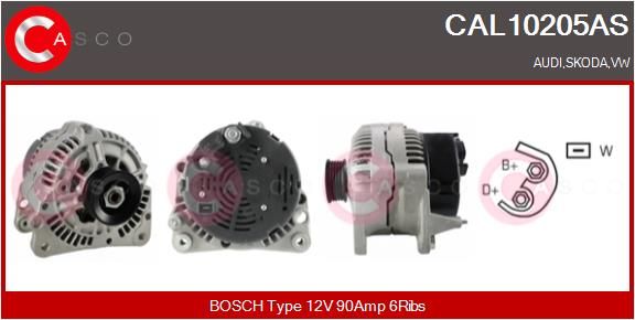 CAL10205AS CASCO Генератор