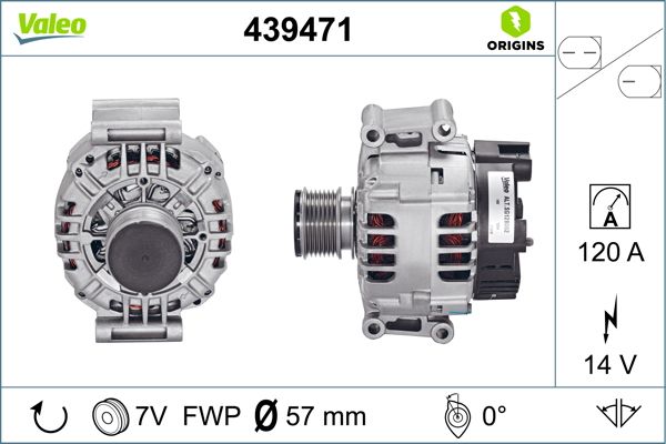 439471 VALEO Генератор