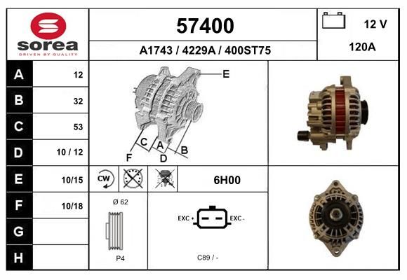 57400 EAI Генератор