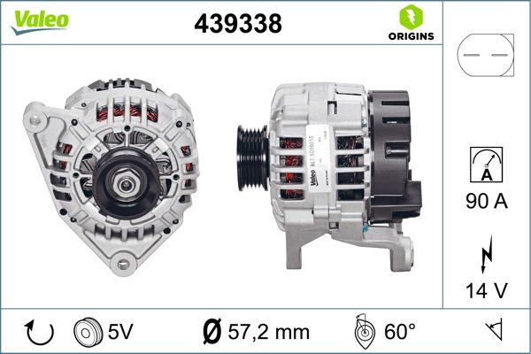 439338 VALEO Генератор