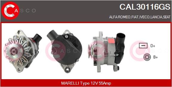CAL30116GS CASCO Генератор