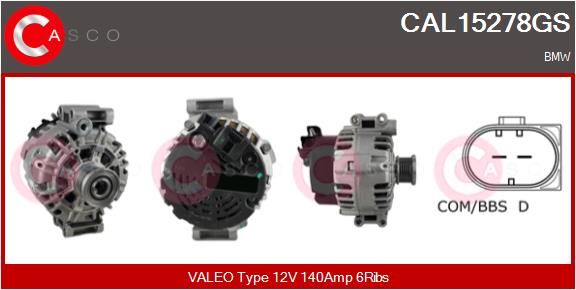 CAL15278GS CASCO Генератор