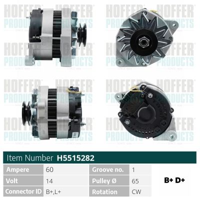 H5515282 HOFFER Генератор