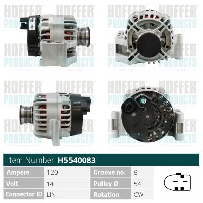 H5540083 HOFFER Генератор