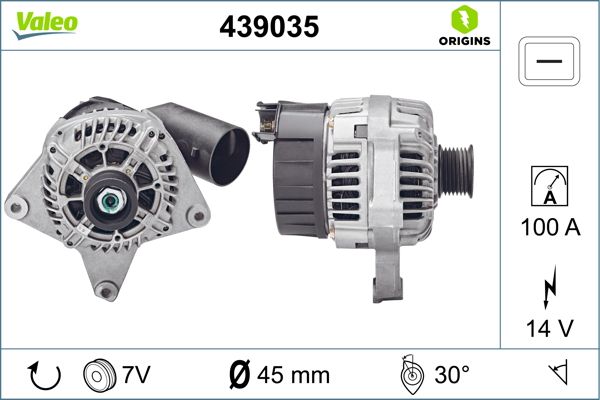 439035 VALEO Генератор