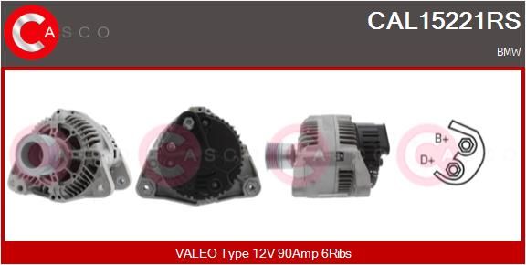 CAL15221RS CASCO Генератор